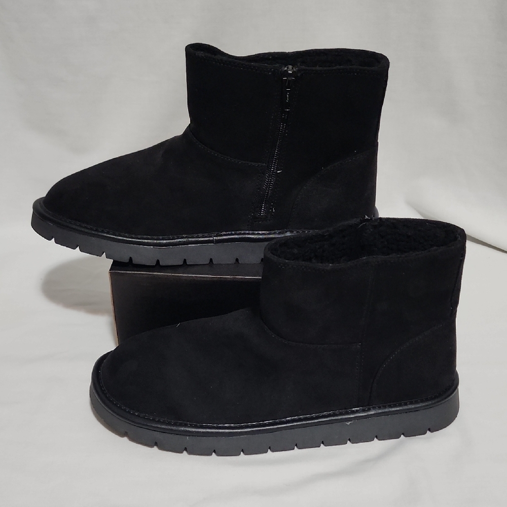 Black Ankle Boots NWOT